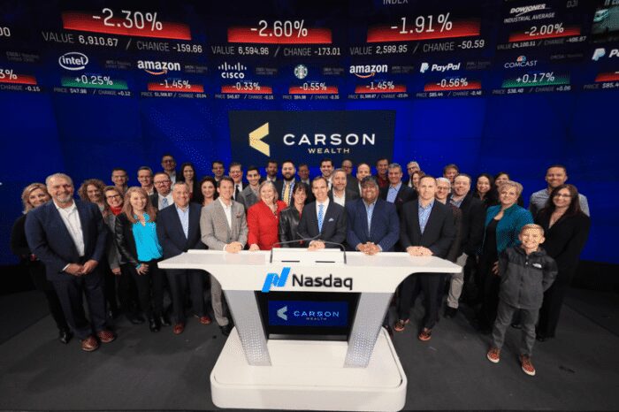 NASDAQ carson wealth