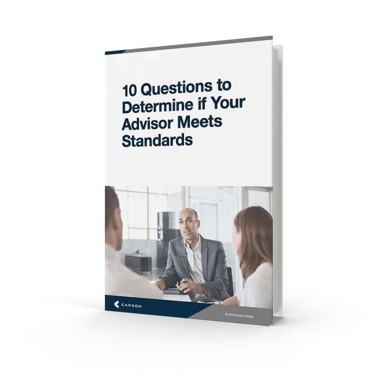 10 Questions to Determine if Your Advisor Meets Standards