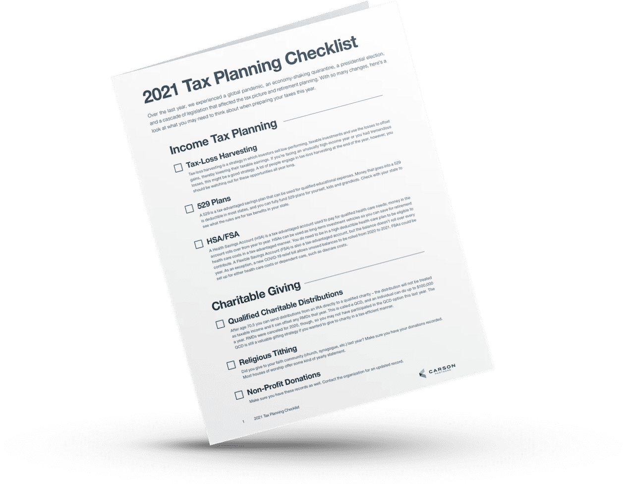 Tax Prep Checklist 2021 Printable Customize and Print