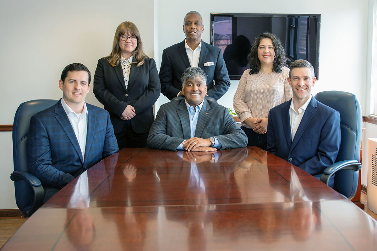 group photo of the CW Pittsburgh team