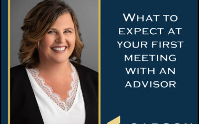 First Meeting with an Advisor