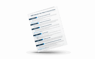 2026 Calendar: Key Tasks & Financial Dates